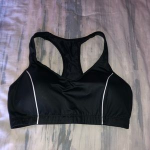 Black Sports Bra